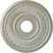 Ekena Millwork Melonie Ceiling Medallion (Fits Canopies up to 6 3/8"), 16"OD x 3 5/8"ID x 3/4"P, Flash Copper CM16MLFCS - alternate 1